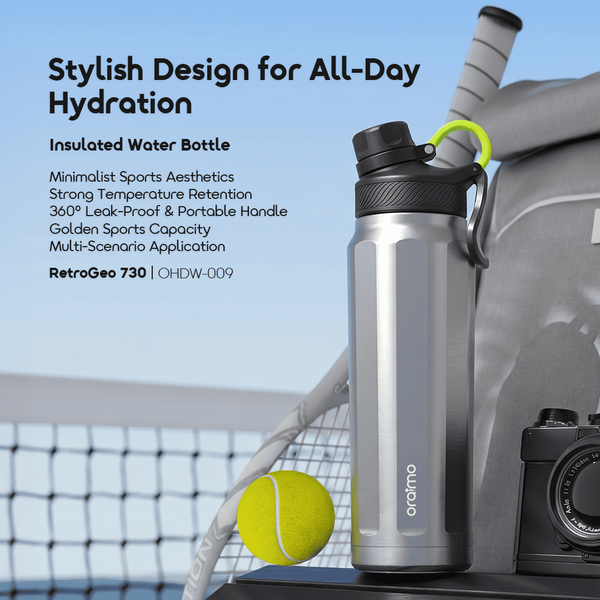 RetroGeo 730 Sporty 730ml Insulated Water Bottle