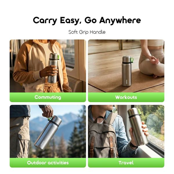ThermoShare 500 Vacuum Insulated Premium 500ml Insulated Water Bottle
