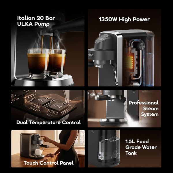 BrewSemi Professional Powerful Espresso Coffee Maker