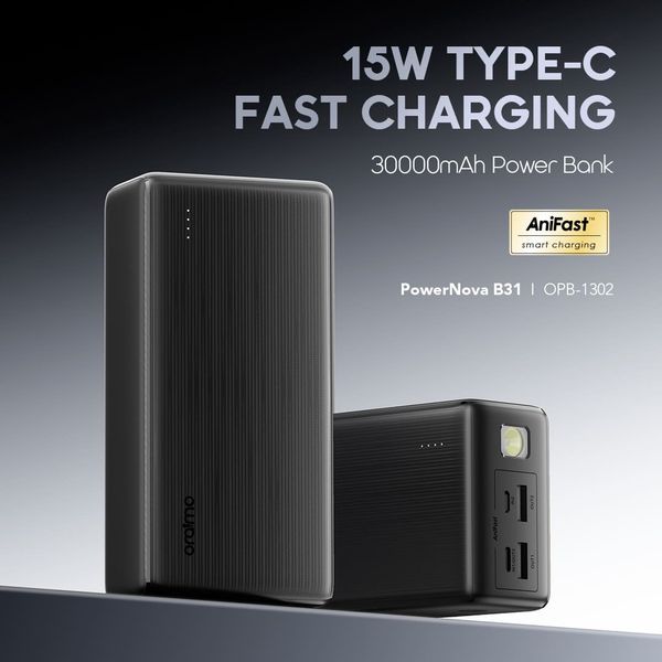 PowerNova B31 30000mAh 15W Power Bank