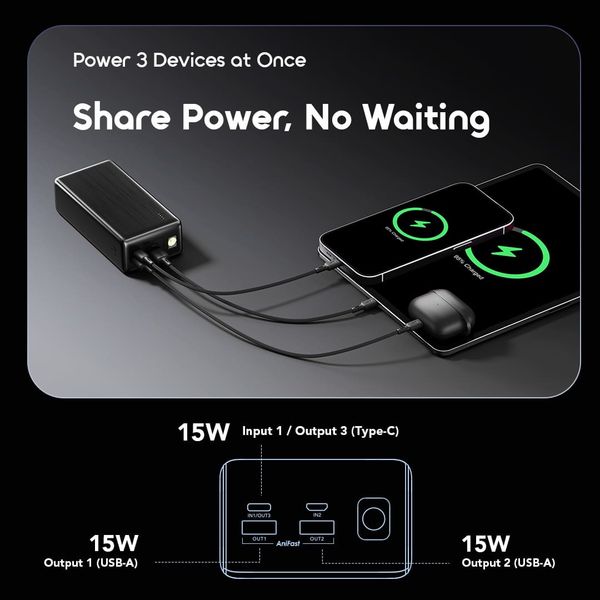 PowerNova B31 30000mAh 15W Power Bank