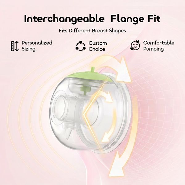 DuoPump Flex Smart Wearable Electric Breast Pump with Micro-Vibration Technology
