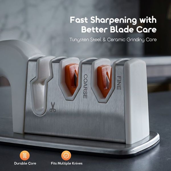 SharpEdge Efficient Space-Saving Knife Sharpener