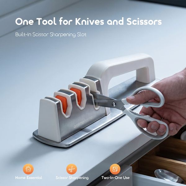 SharpEdge Efficient Space-Saving Knife Sharpener