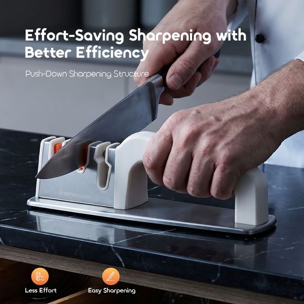 SharpEdge Efficient Space-Saving Knife Sharpener