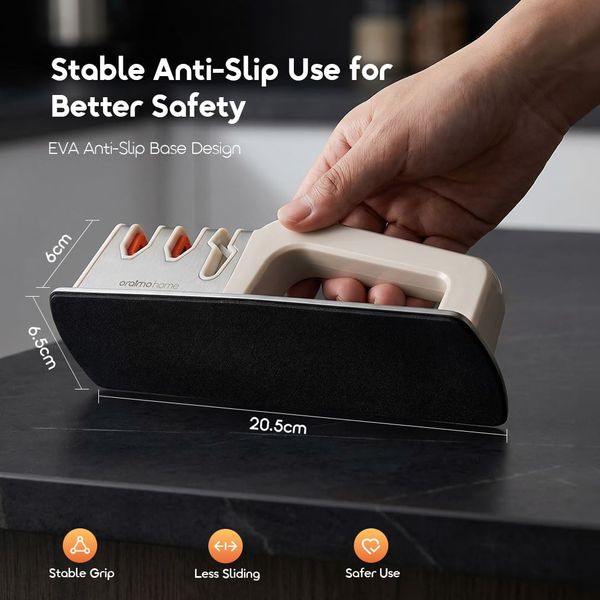 SharpEdge Efficient Space-Saving Knife Sharpener