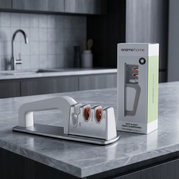 SharpEdge Efficient Space-Saving Knife Sharpener