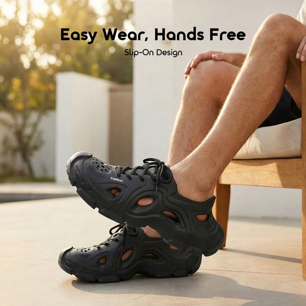 TechGrip EVA Stylish Comfy Outdoor Slides