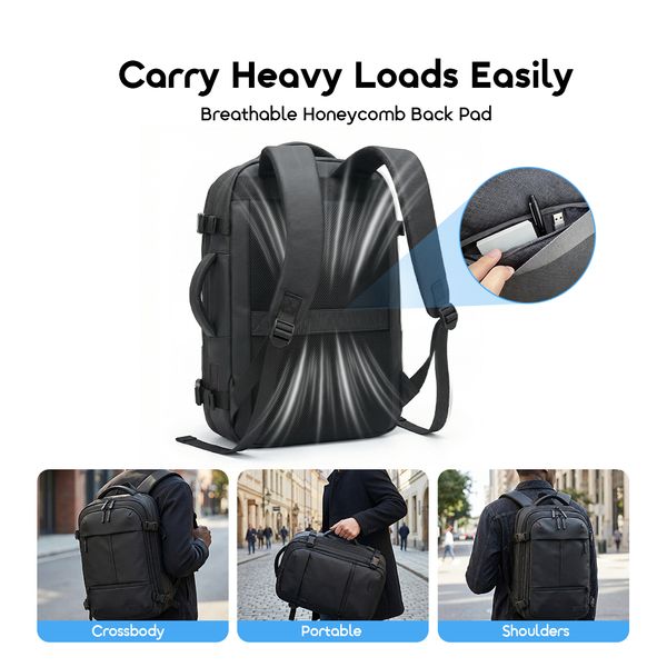 MegaCarry Expandable Business Backpack