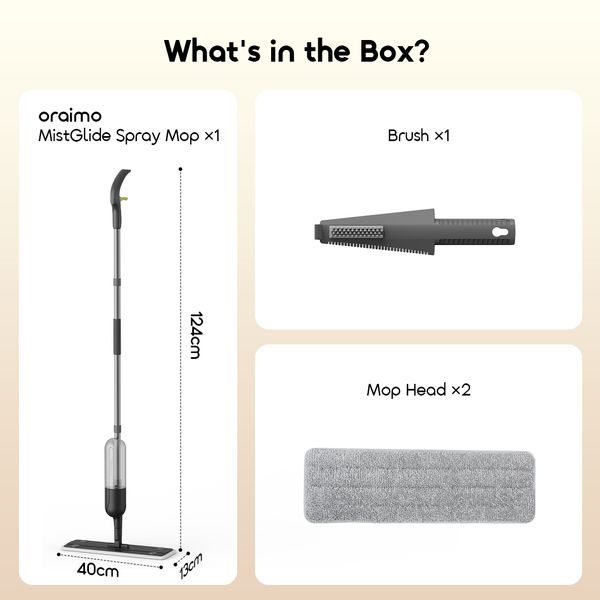 MistGlide Instant-Mist 360° Spray Mop