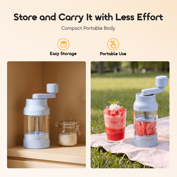 SnowCruze Compact Portable Snow Cone Machine