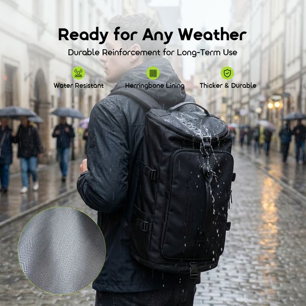 MultiGo 3 In 1 Durable Type-c Charging Backpack