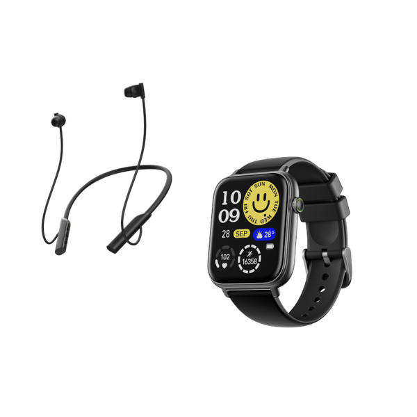 Watch 6N X Necklace Lite 1.83'' Screen Smart Watch Plus  Wireless Earphones Bundle Sale