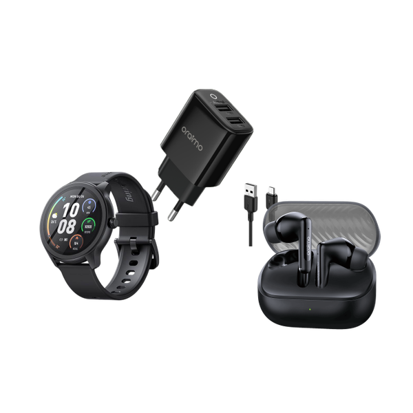 oraimo September Package Offer SpaceBuds-Neo -Watch-2R-Firefly-2U