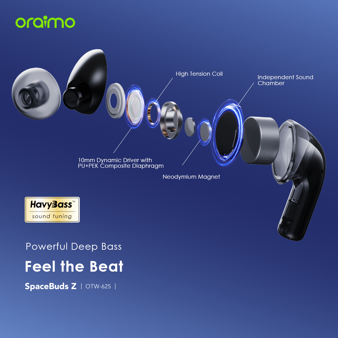 SpaceBuds Z OTW-625 deep bass