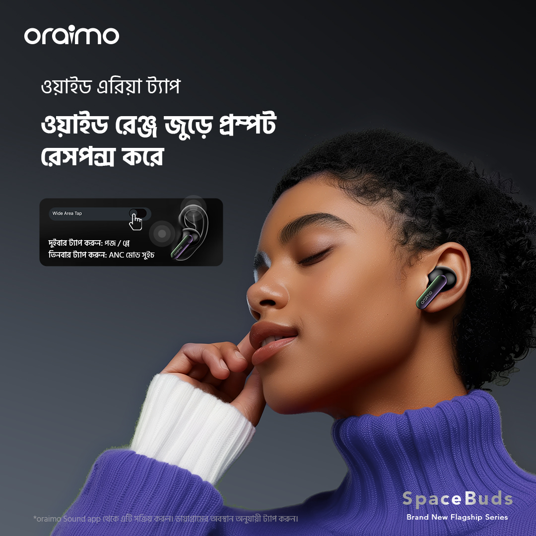 OTW-630 SpaceBuds wide area tap