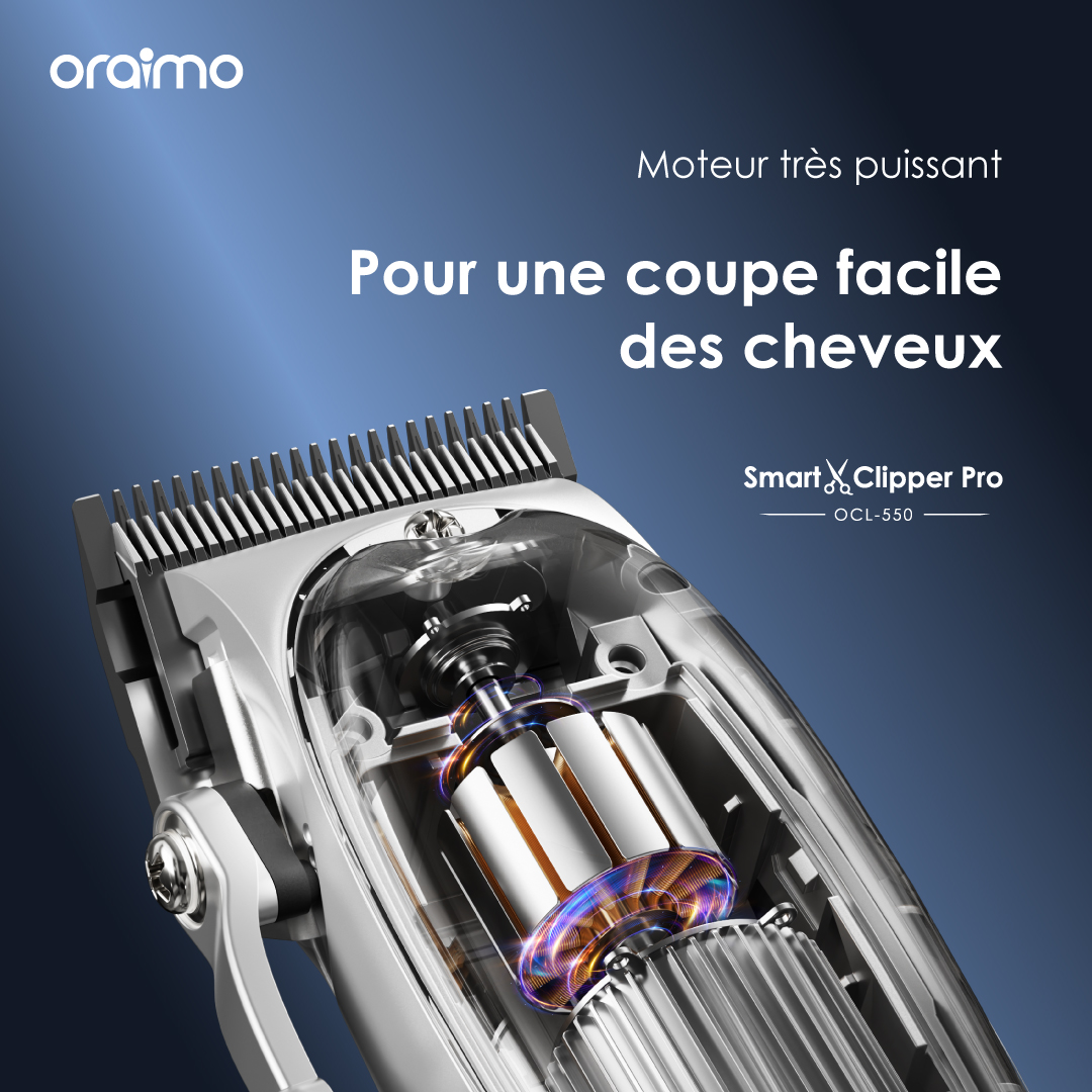 Produit oraimo SmartClipper Pro Tondeuse à cheveux professionnelle