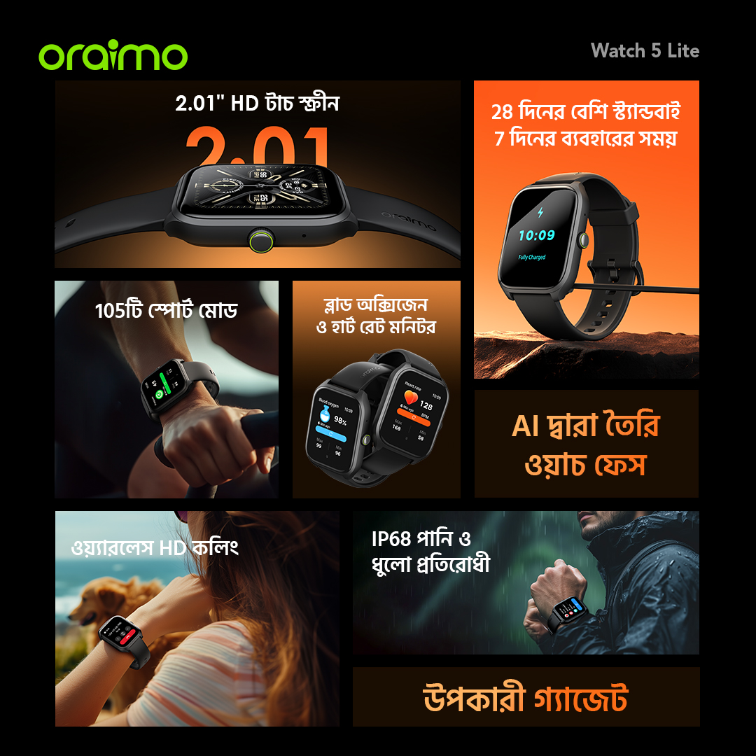 Watch 5 Lite OSW-804 features
