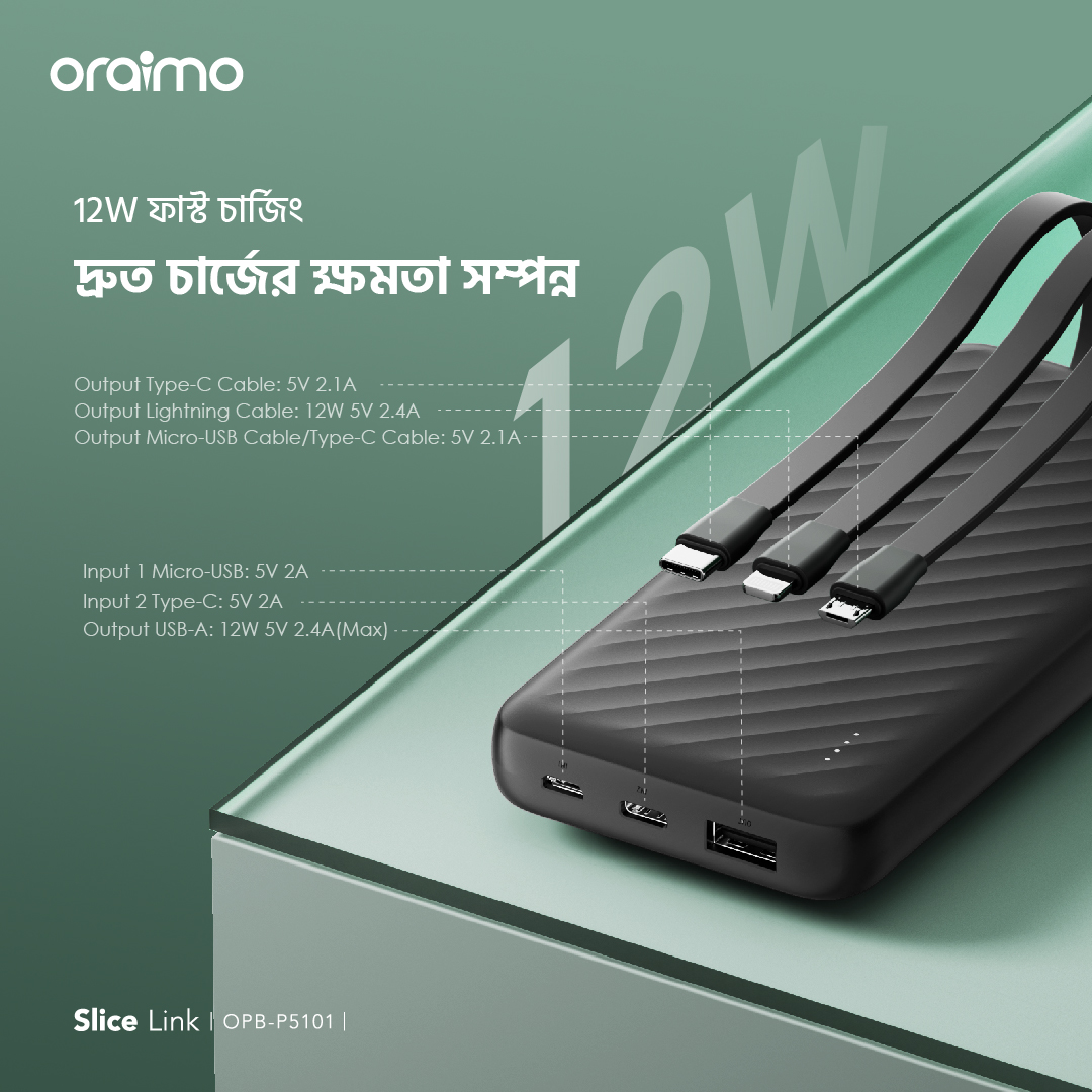 SliceLink OPB-P5101 fast charging