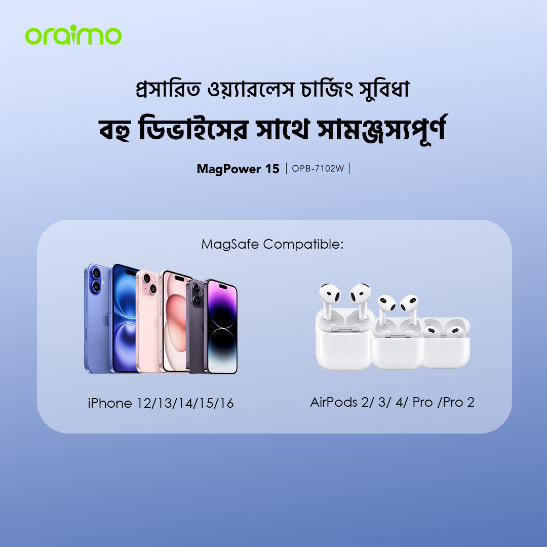 MagPower 15 OPB-7102W wide compatibility