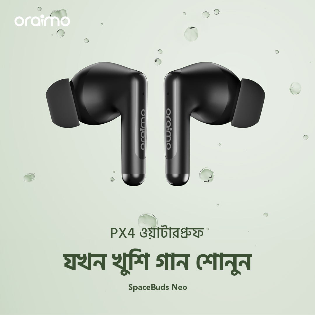 SpaceBuds Neo OTW-323 is IPX4 waterproof