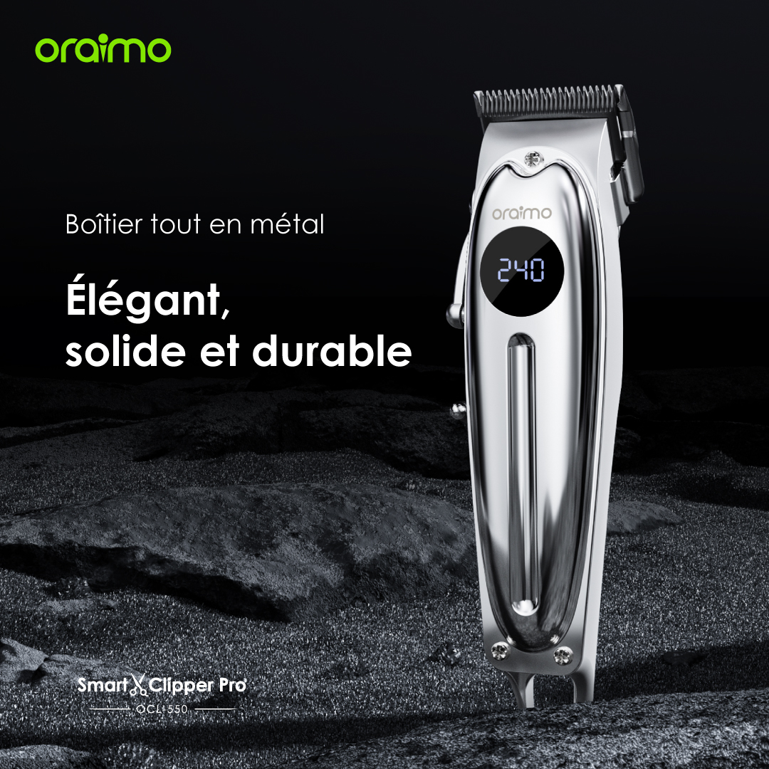 Produit oraimo SmartClipper Pro Tondeuse à cheveux professionnelle