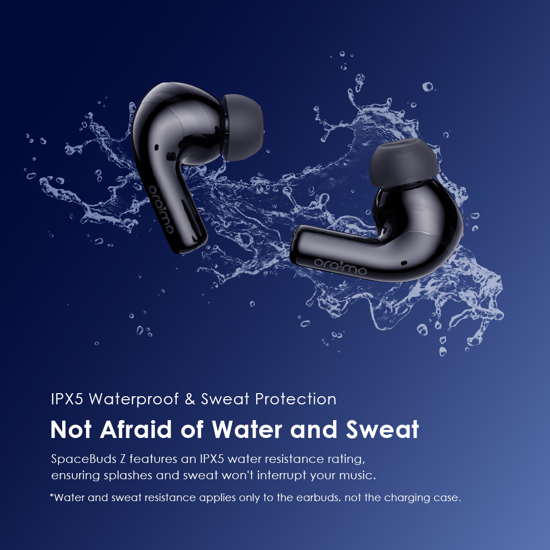 SpaceBuds Z OTW-625 IPX4 waterproof