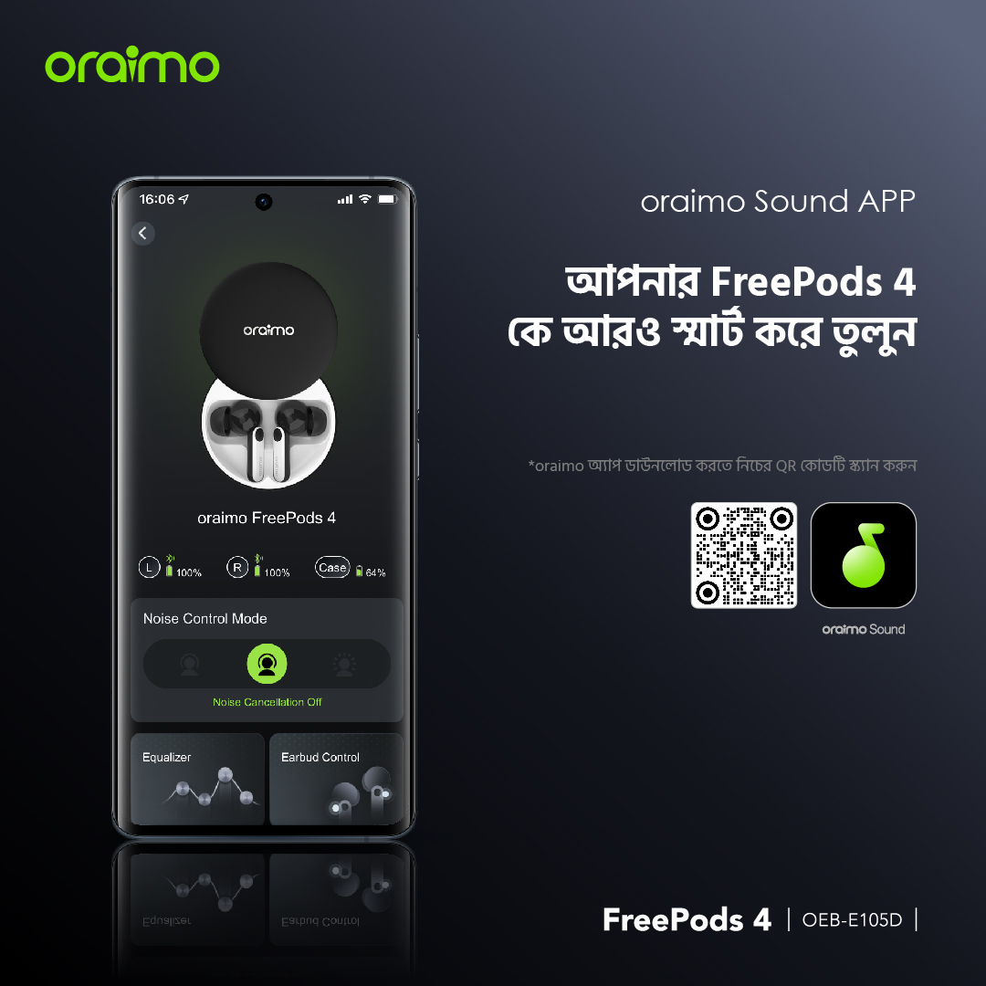 FreePods 4 OEB-E105D