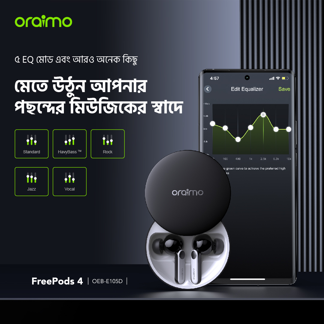 FreePods 4 OEB-E105D